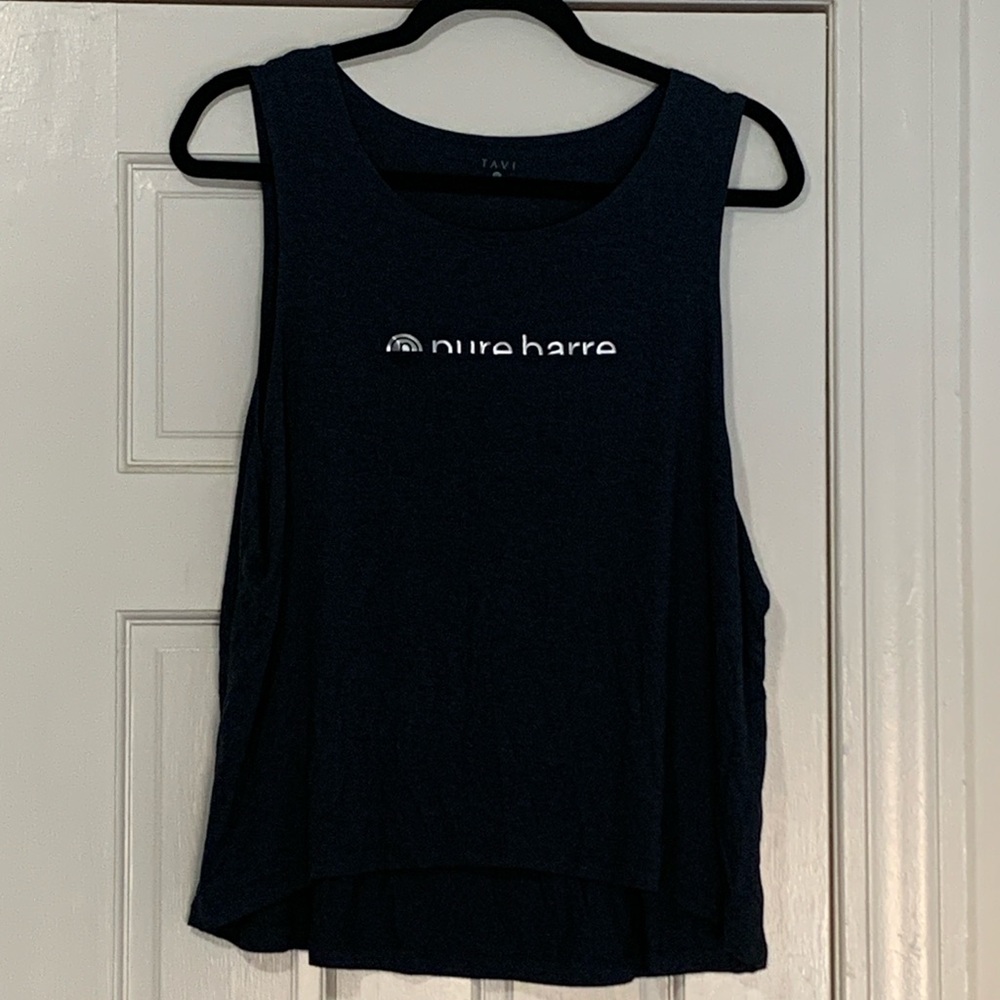 Tavi Noir - Pure Barre Heather Charcoal with Metallic Tank [X Large]